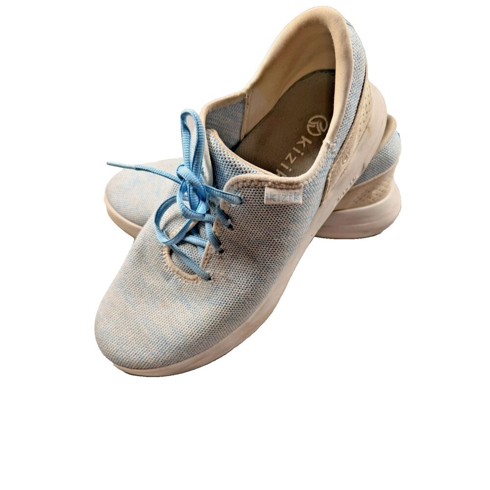 Kizik Madrid Eco Knit sneaker Light blue Mens 7.5 Womens 9